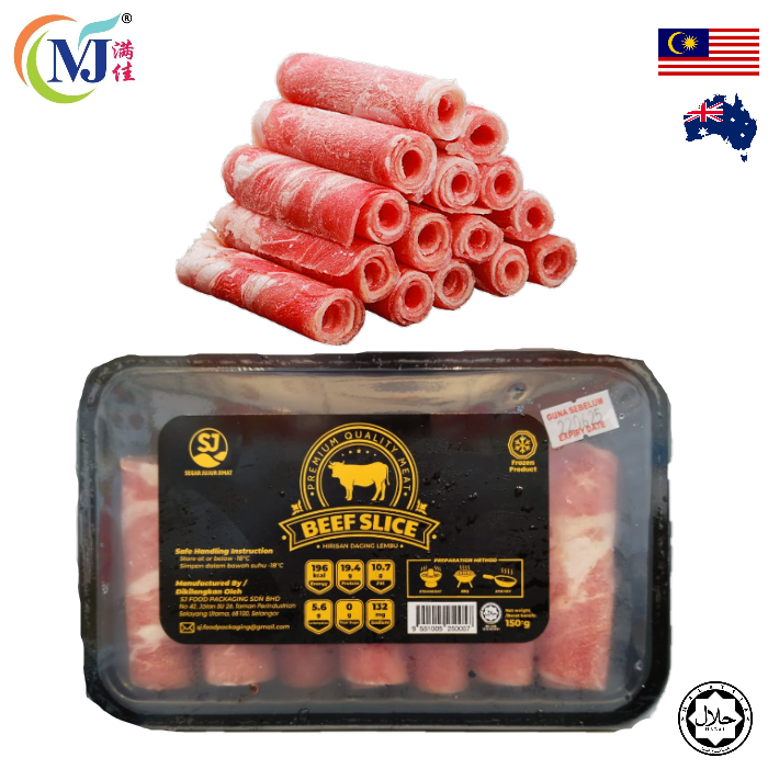 BEEF SLICE ROLL Steamboat Australian – Manja Foods