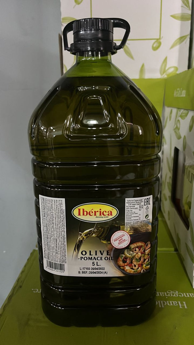 OLIVE OIL Pomace Cheaper 5 liter/tin – Manja Foods