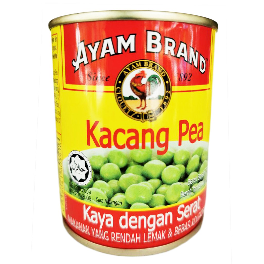 KACANG HIJAU/Green Peas AyamBrand 230g/tin