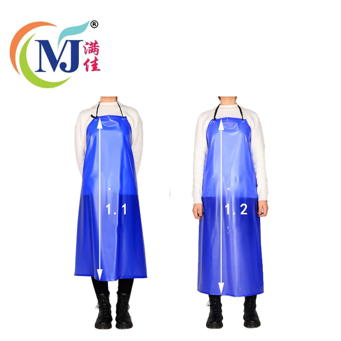 围裙 洗涤 蓝色 PVC 优质