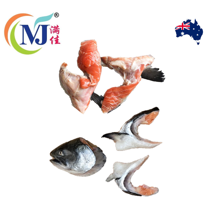 大西洋鲑鱼 整条预切片冷冻 – Manja Foods