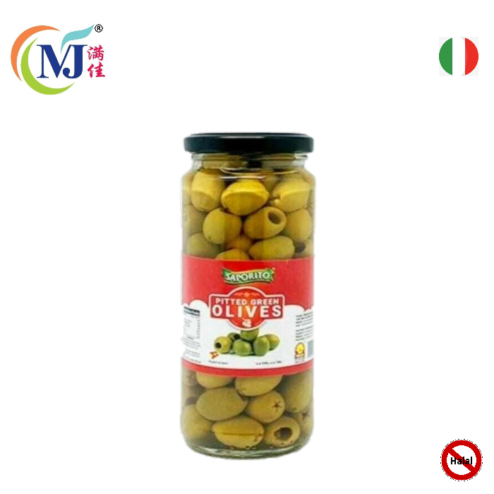 GREEN OLIVE Stuffed Saporito