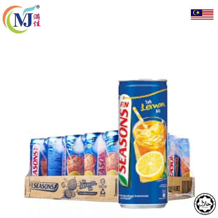 TEH LEMON AIS MUSIM 325ml x 24 tin/kadbod