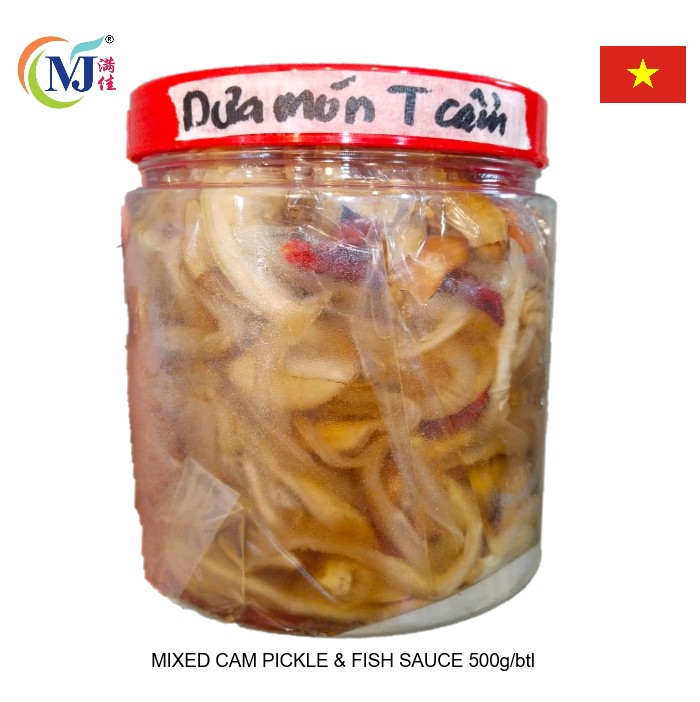 MIXED CAM PICKLE & FISH Sos Vietnam – Manja Foods