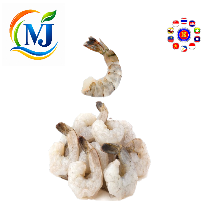 PRAWN WHITE MEAT PEELED Tail-On frozen