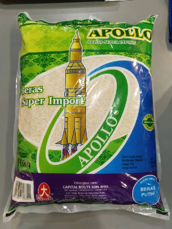 BERAS / RICE APOLLO Super Import HC 5%