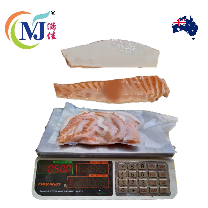 PERUT SALMON IKAN Atlantik 500g/pek