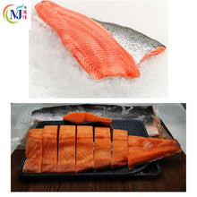 FISH FILLET SALMON Skin-On NORWAY Atlantic Frozen