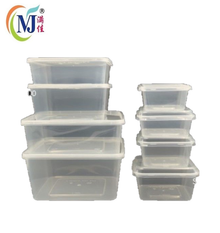 Container SQUARE Clear ORIMAX