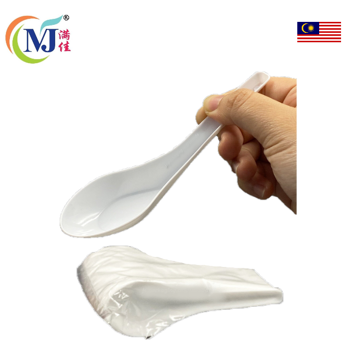 PLASTIC SPOON /SUDU For SOUP & ABC