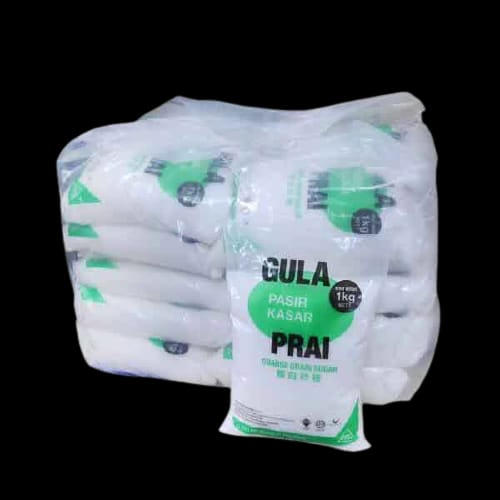 GULA KASAR/SUGAR White Coarse Grain 1kg/pack