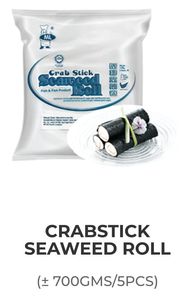 CRAB STICK SEAWEED Roll ML700g5pc /pack