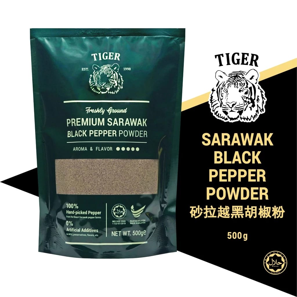 PEPPER Powder BLACK 500g/pack