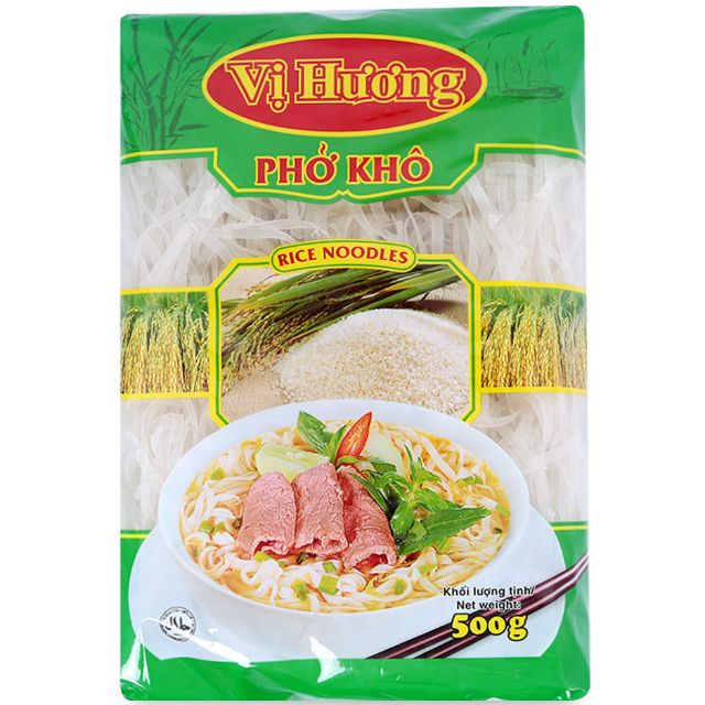 KWAY TEOW Rice Noodles Vi Huong Vietnam 500g/pack