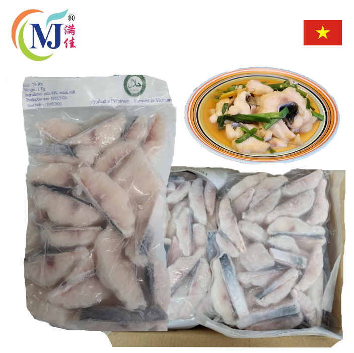 FISH FILLET PATIN/ Pangasius Slice Cut