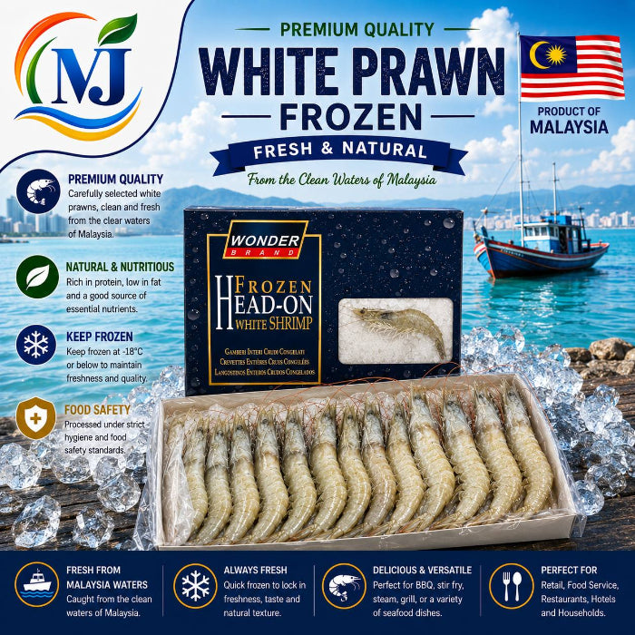 PRAWN WHITE Frozen 冷冻白虾
