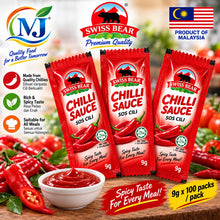 CHILLI SAUCE SACHET Swiss Bear