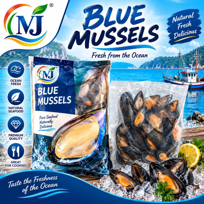 MUSSEL BLUE 全壳 454克/包