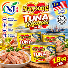 TUNA CHUNK IN OIL Sayang