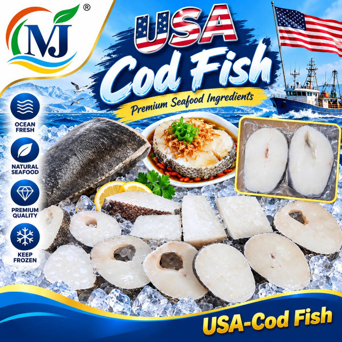 FISH WHITE COD Wild 美国野生雪鱼 Frozen
