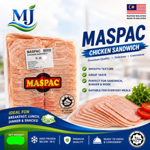 hirisan HAM AYAM Maspac 64hiris 2kg+-/pek