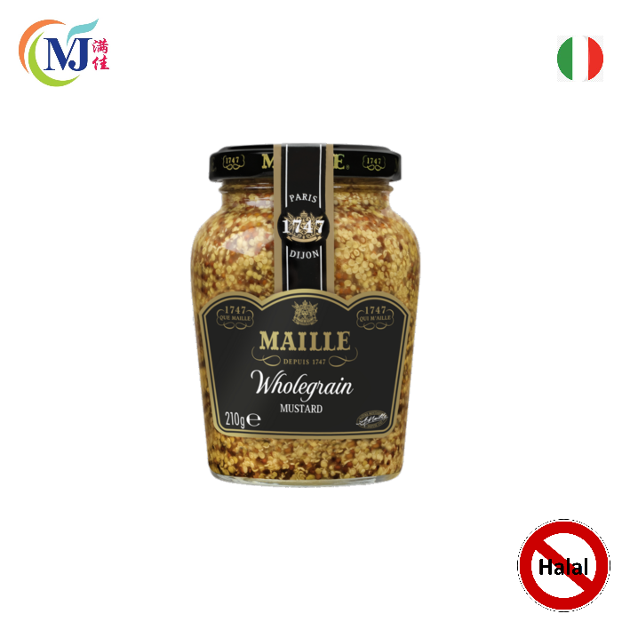 MUSTARD BIJIRAN SELURUH Maille 210g/botol