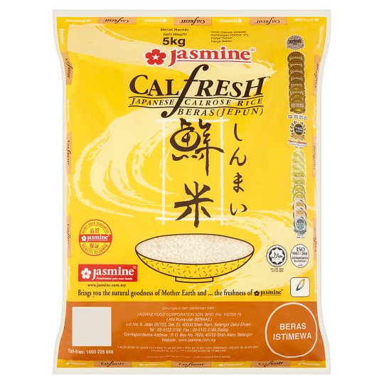 RICE JAPANESE CALFRESH Calrose Japanese 5kg/bag