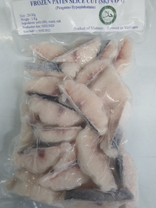FISH FILLET PATIN/Pangasius Slice Cut (A) 1kg+-/pack
