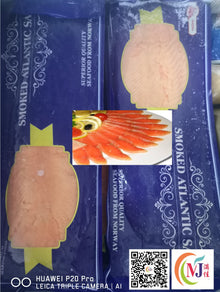 FISH SALMON SMOKED PreSliced Atlantic 50pcs 1kg/pack