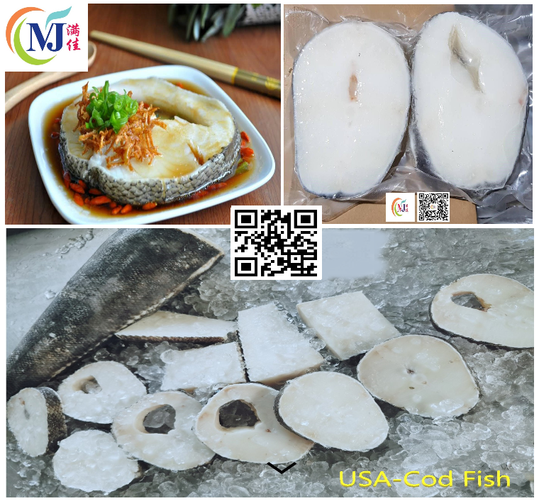 FISH COD WHITE WILD Gred-A From USA