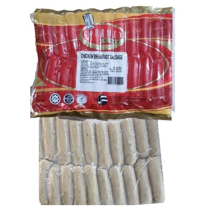 CHICKEN SAUSAGE Breakfast Gourmet Chef 3''40pcs 1kg/pack