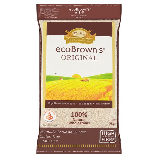 ECO BROWN RICE ORIGINAL 5kg/bag