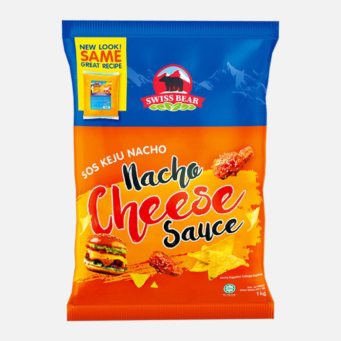 CHEESE NACHO Sos SwissBear 1kg/pek