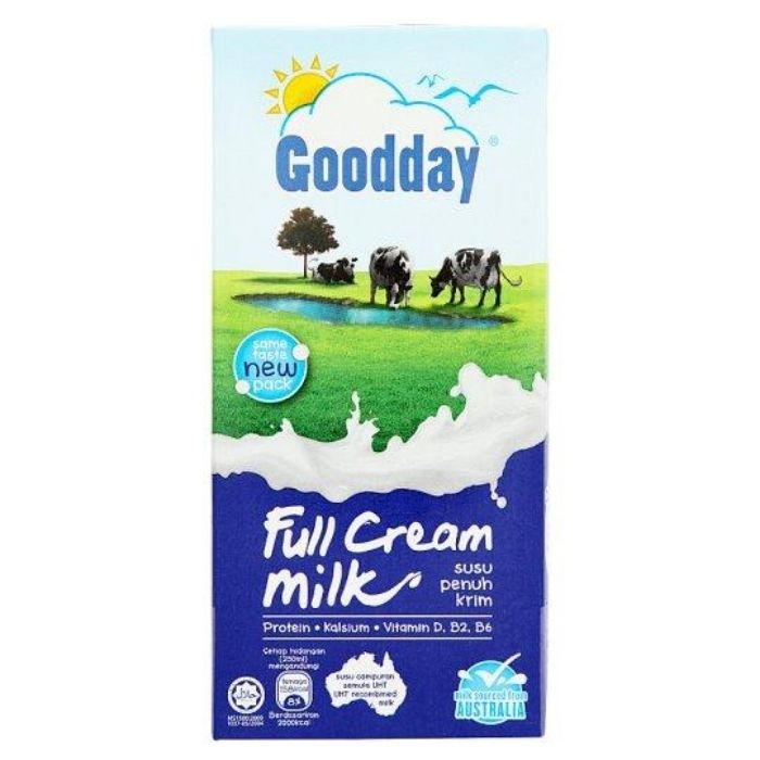 FULL CREAM MILK Goodday 1 Liter/pack
