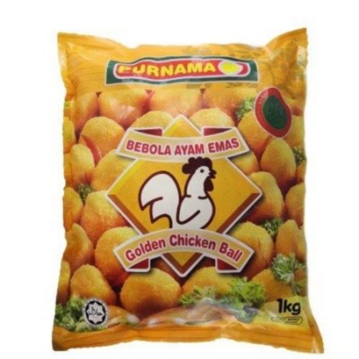 PURNAMA GOLDEN CHICKEN BALL 1kg/pack