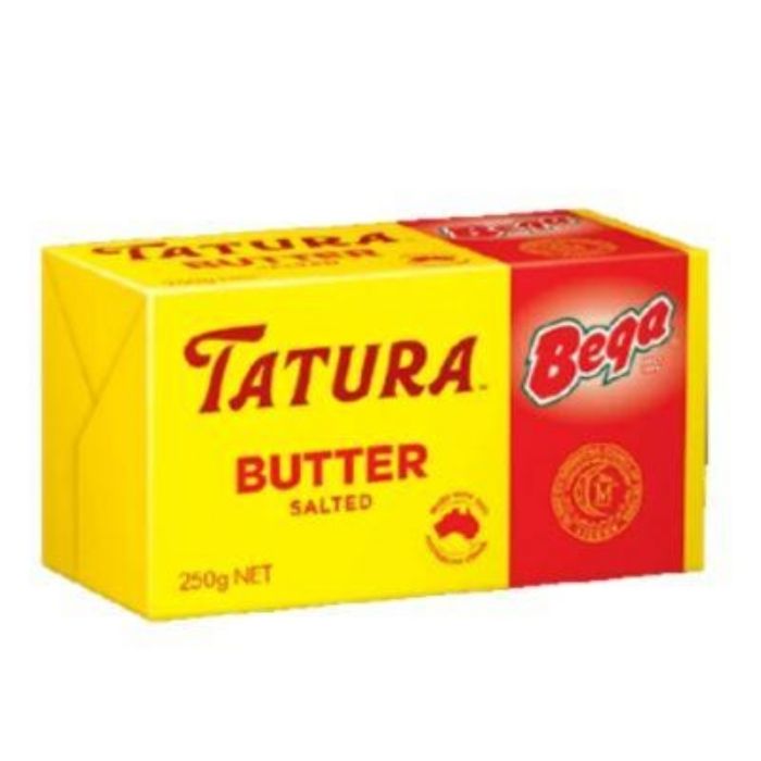 BUTTER SALTED Tatura 250g/block
