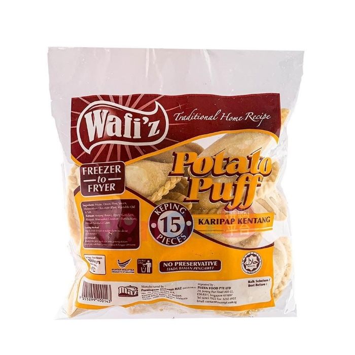 CURRY PUFF POTATO Wafi 15pcs 550g/pack