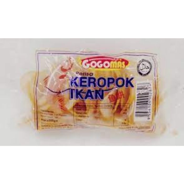 KEROPOK IKAN Gogomas 300g+-/pack