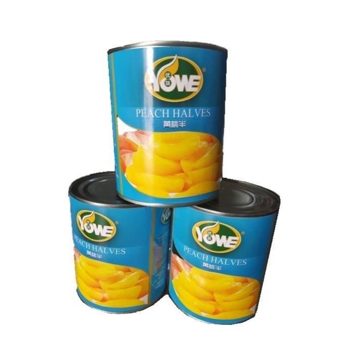 PEACH HALVES In Syrup Yellow Yowe 820g/tin