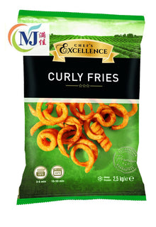 FRIES CURLY Chef's Ex 2.5kg