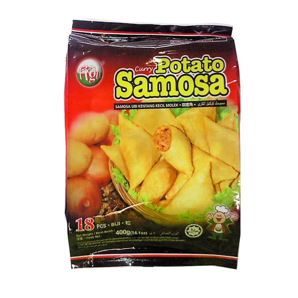 SAMOSA CURRY POTATO Figo 18pc500g x20pk/ctn