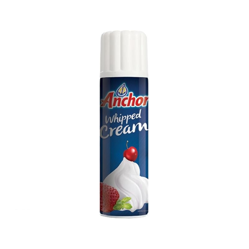 SPRAY WHIPPED CREAM Anchor 400ml/bottle