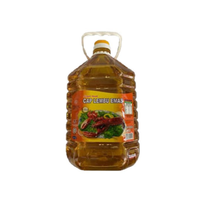 COOKING OIL Lembu Emas 5kg/bottle