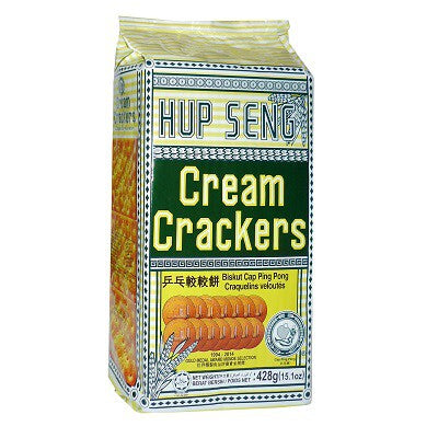 BISCUIT CREAM CRACKERS HupSeng 428g/pack