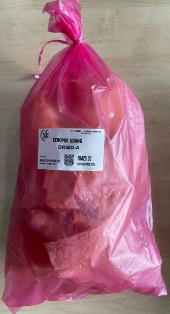 KEROPOK UDANG Dried (A) 600g/pack