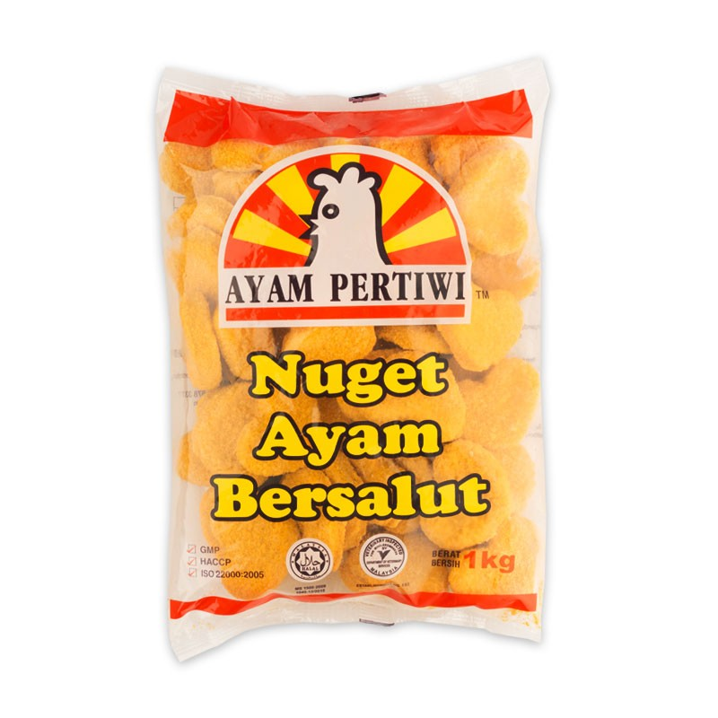 CHICKEN NUGGET Pertiwi 1kg/pack