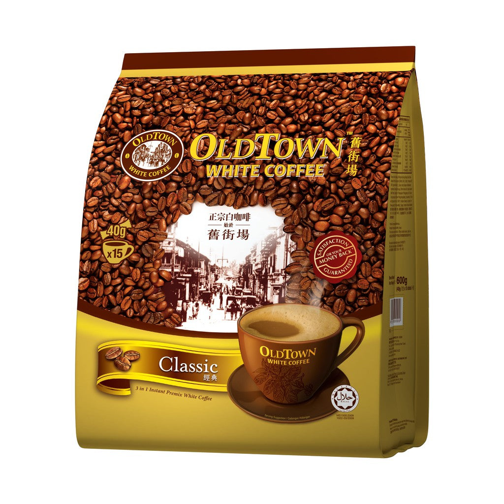 COFFEE WHITE Oldtown 3in1 38g x 15 sticks/pack