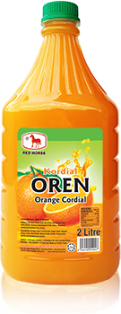 ORANGE CORDIAL RedHorse 2 liter/bottle