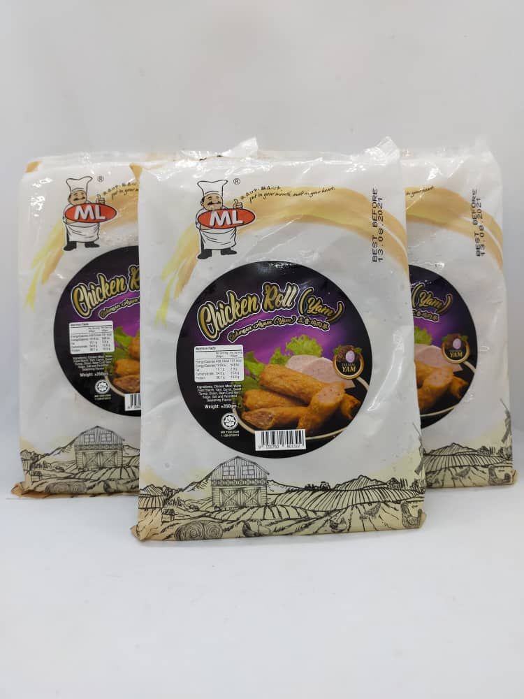 CHICKEN ROLL YAM ML 7pcs 350g/pack