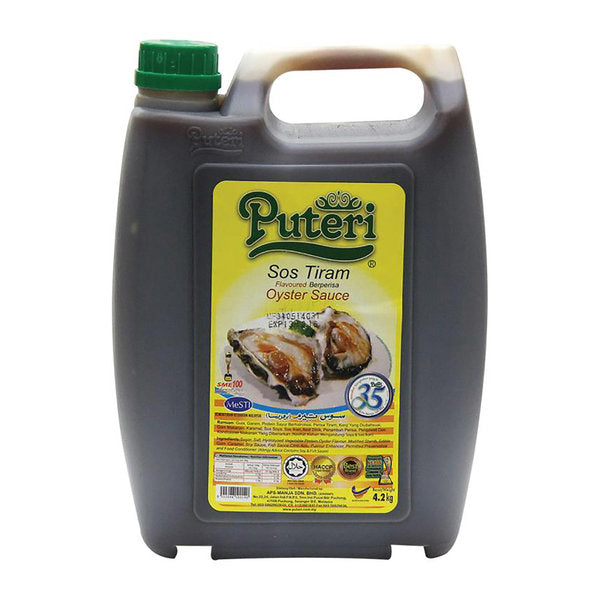 SOS TIRAM/Oyster Sauce Puteri 4 liter/bottle